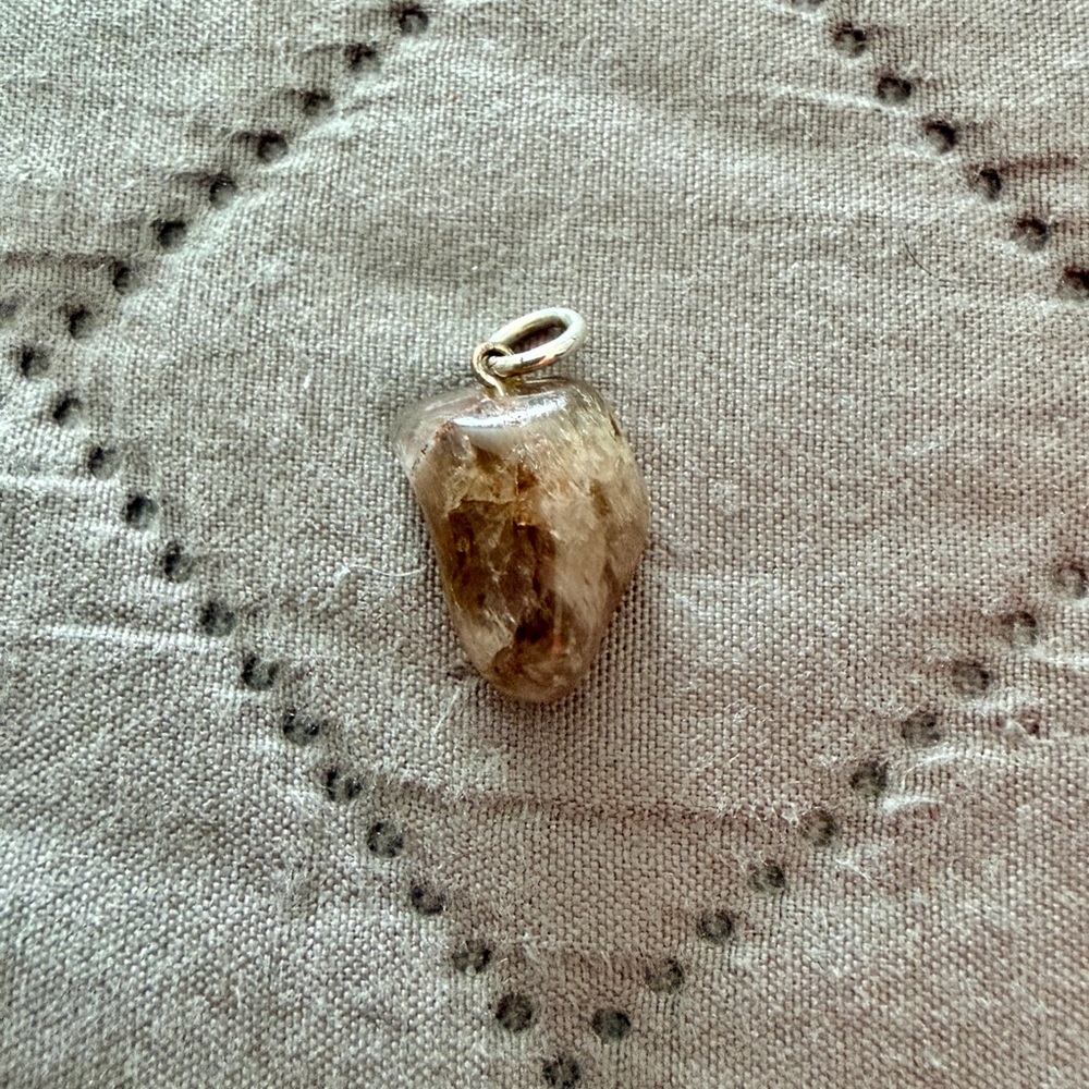Elegant Super Seven and Sterling Silver 925 Pendant